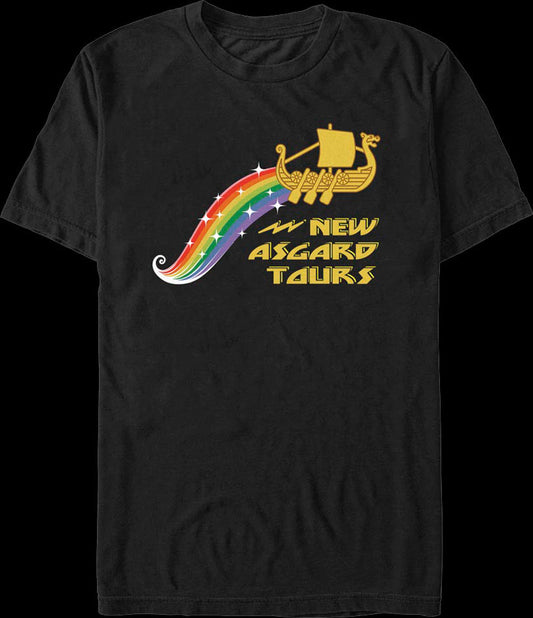 New Asgard Tours Marvel Comics T-Shirt