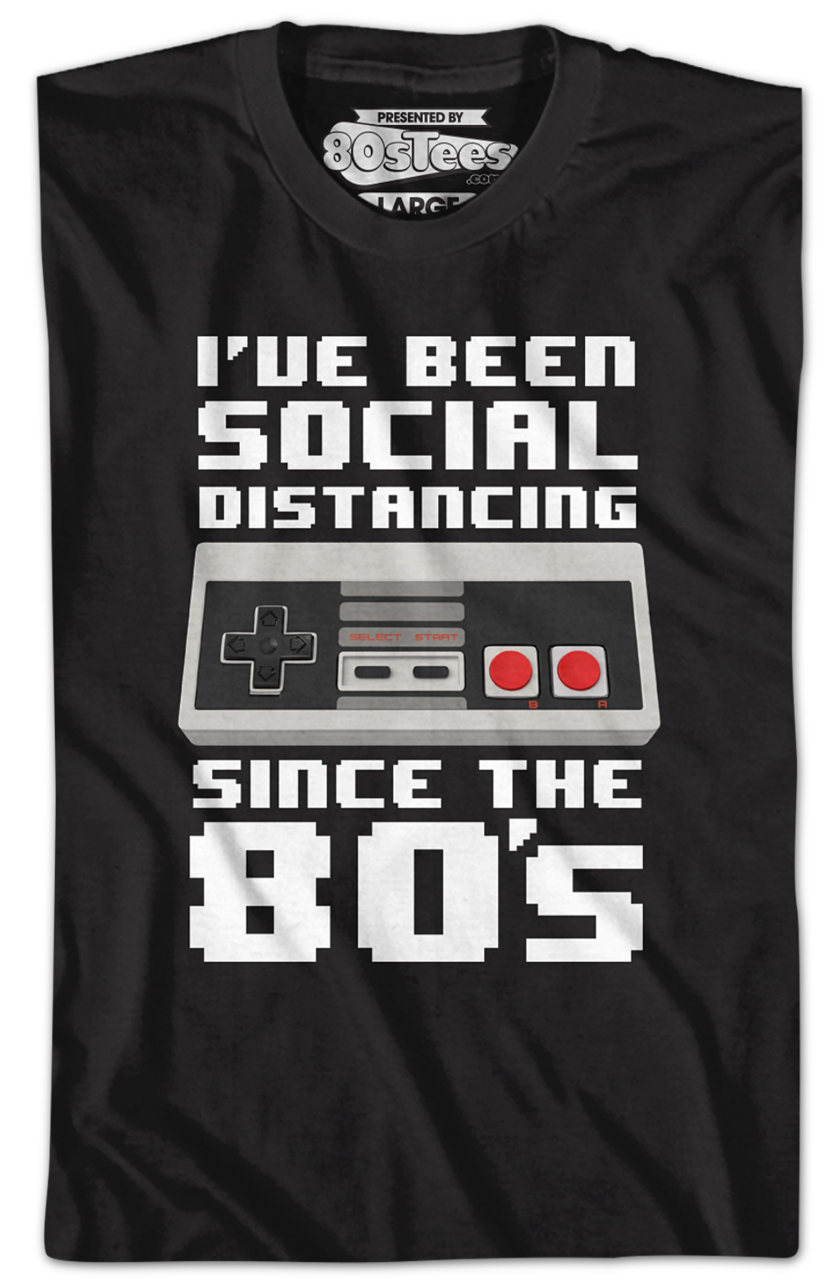 Nintendo Controller Social Distancing Since The 80's T-Shirt
