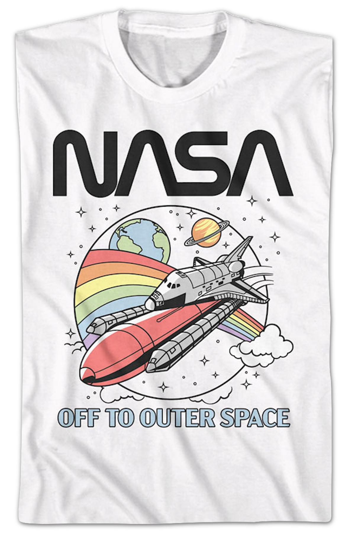 Off To Outer Space NASA T-Shirt