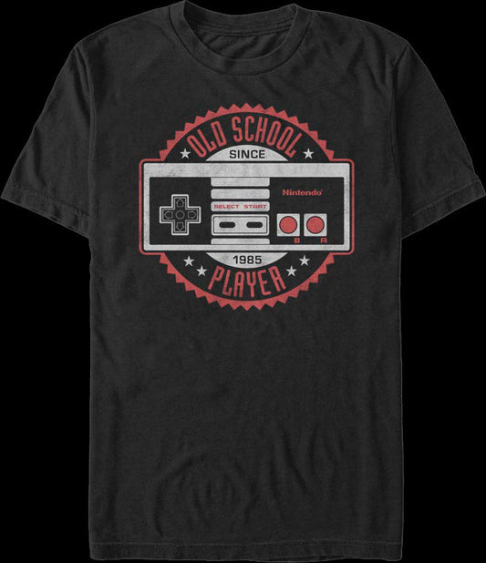 Old School Player Nintendo T-Shirt