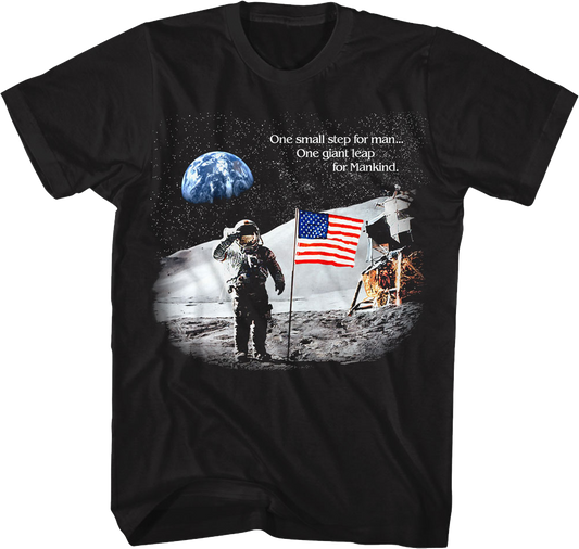 One Small Step For Man One Giant Leap For Mankind NASA T-Shirt