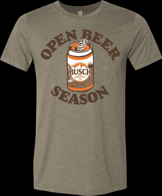Open Beer Season Busch T-Shirt