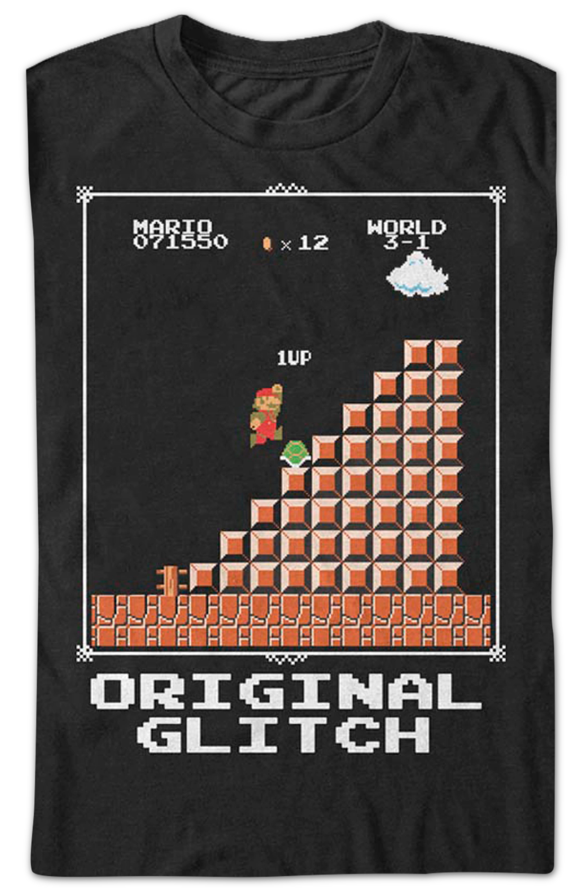 Original Glitch Super Mario Bros. T-Shirt