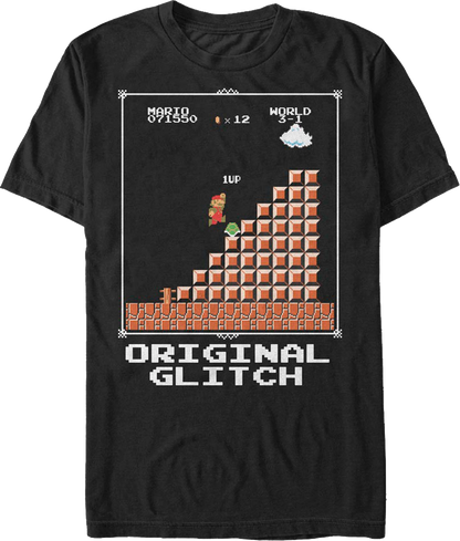 Original Glitch Super Mario Bros. T-Shirt