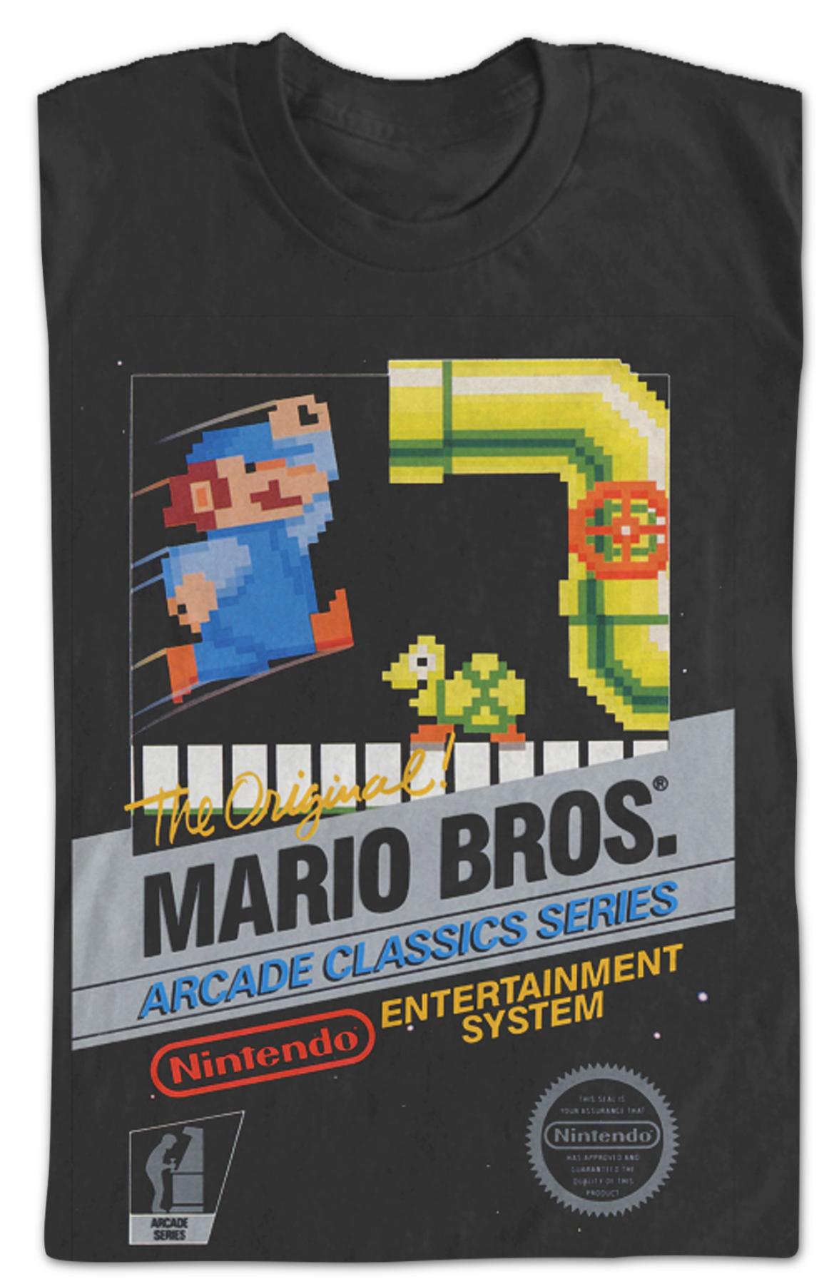 Original Mario Bros Cartridge T-Shirt