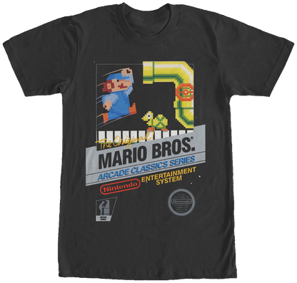 Original Mario Bros Cartridge T-Shirt