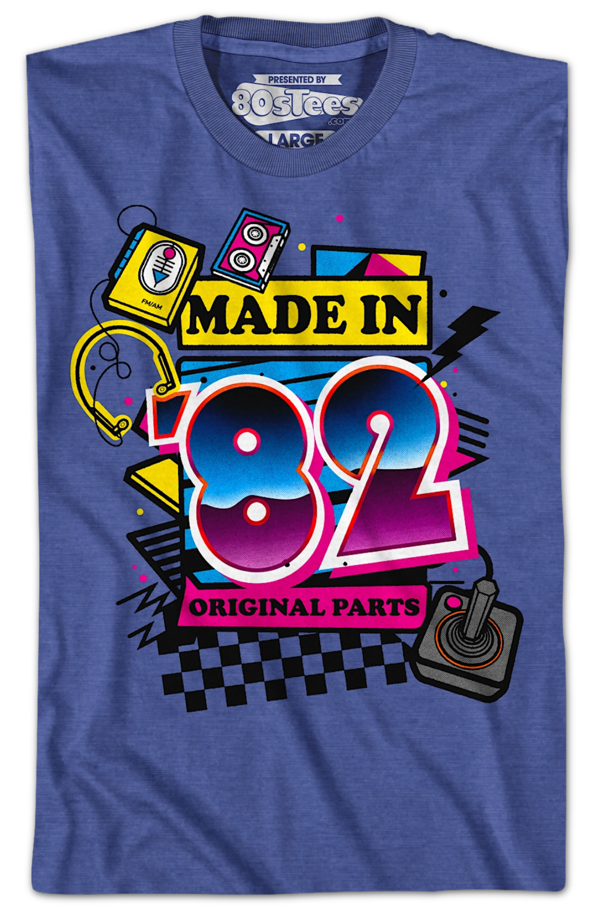 Original Parts Made In '82 T-Shirt