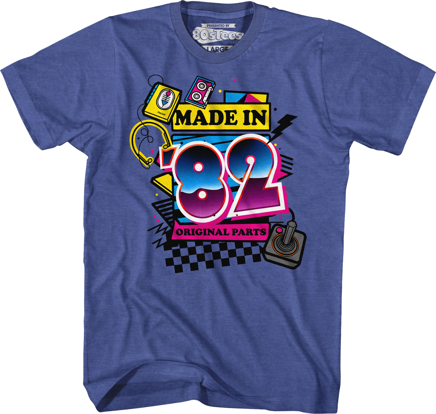 Original Parts Made In '82 T-Shirt