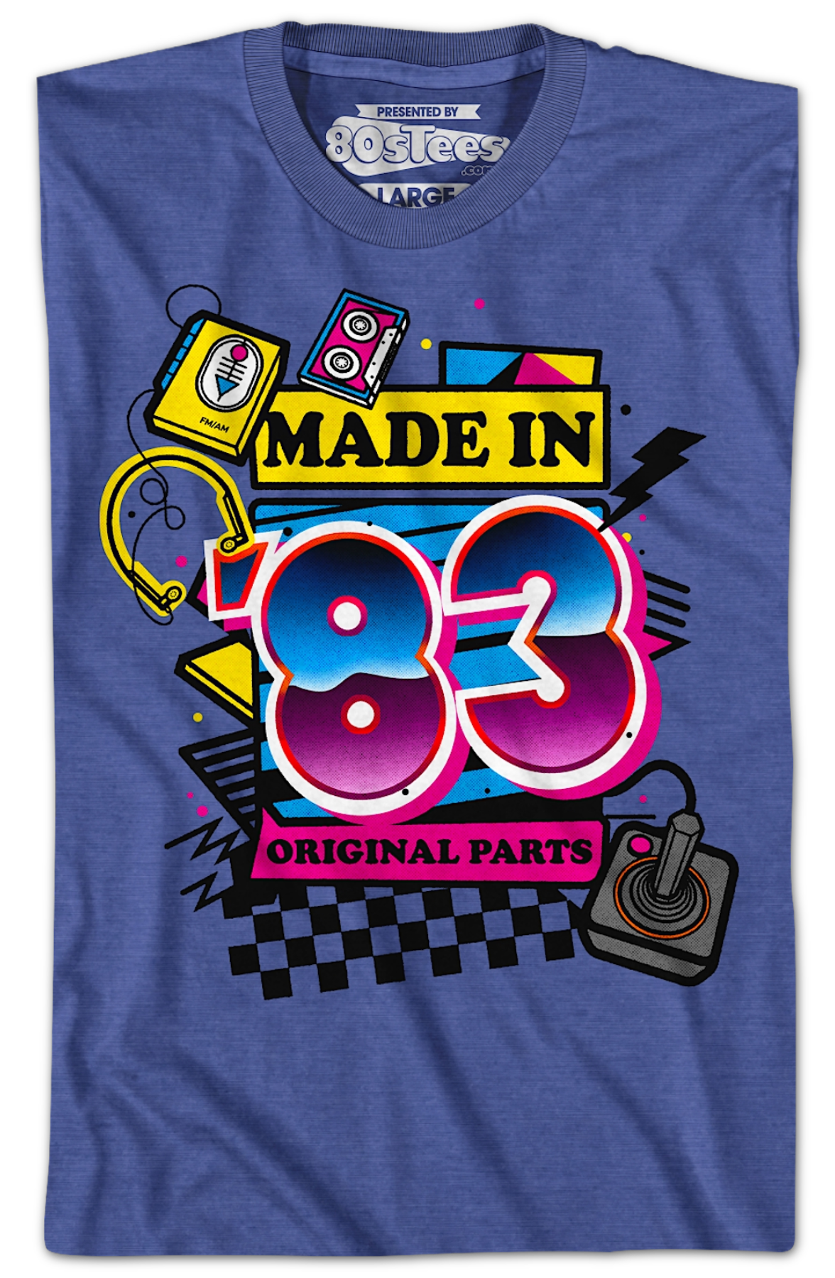 Original Parts Made In '83 T-Shirt