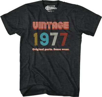 Original Parts Some Wear Vintage 1977 T-Shirt