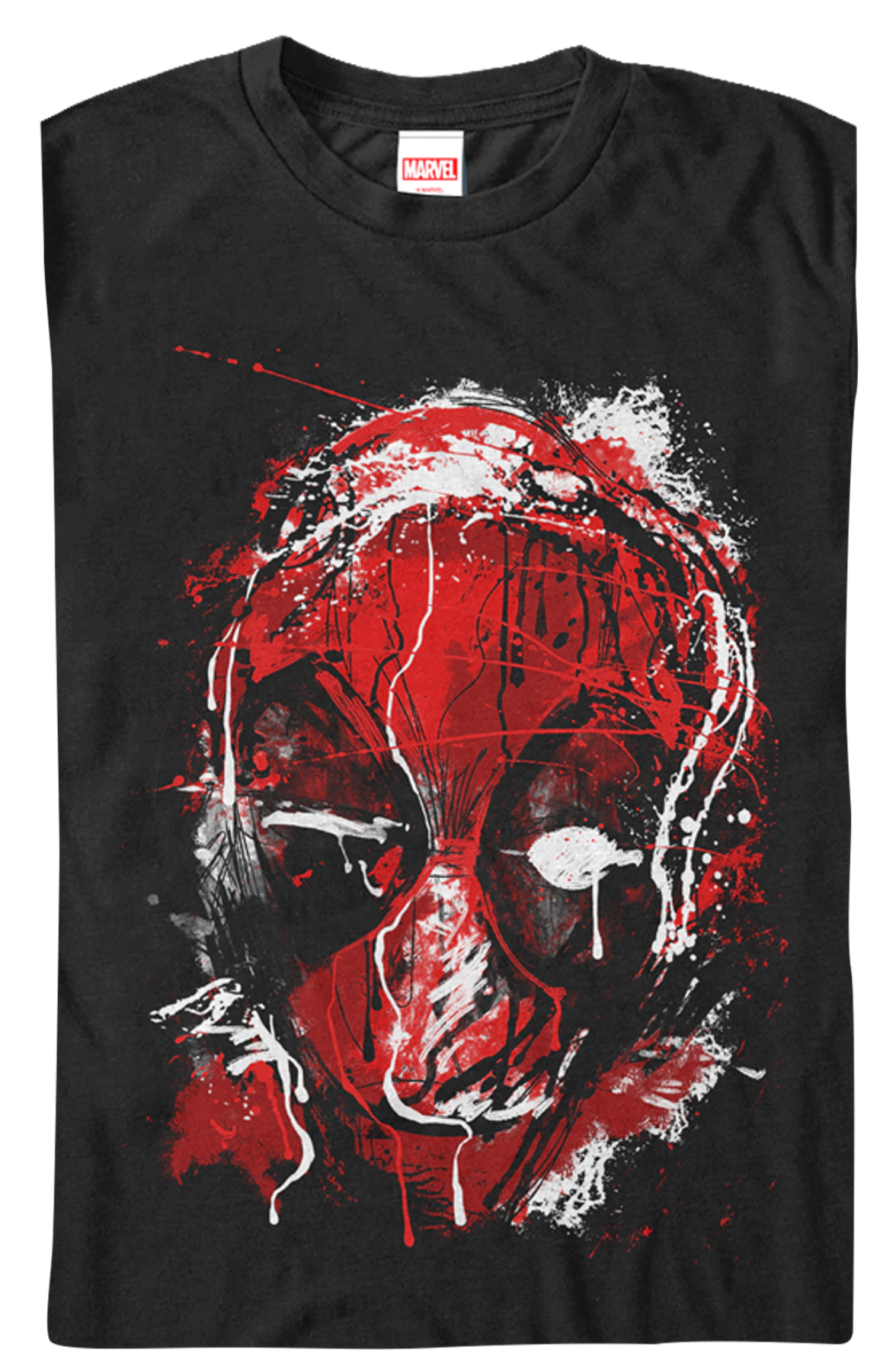 Paint Splatter Deadpool T-Shirt