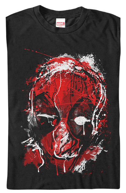 Paint Splatter Deadpool T-Shirt