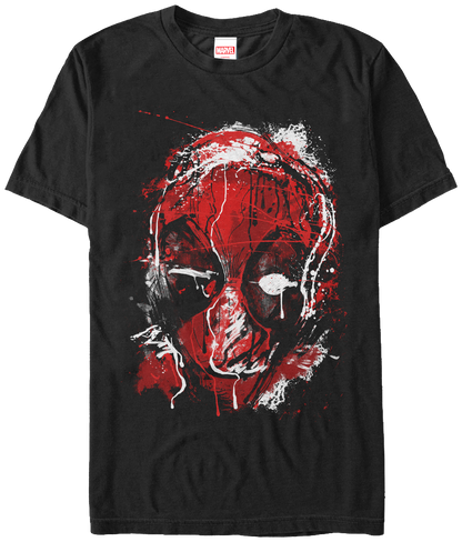 Paint Splatter Deadpool T-Shirt