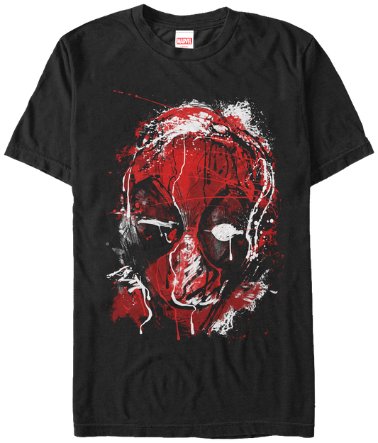 Paint Splatter Deadpool T-Shirt