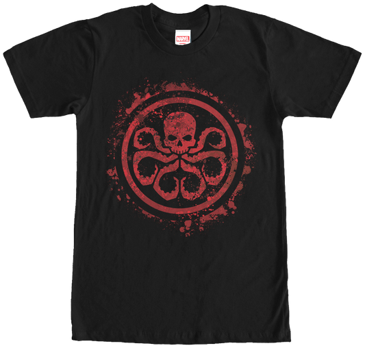 Paint Splatter Hydra Logo T-Shirt