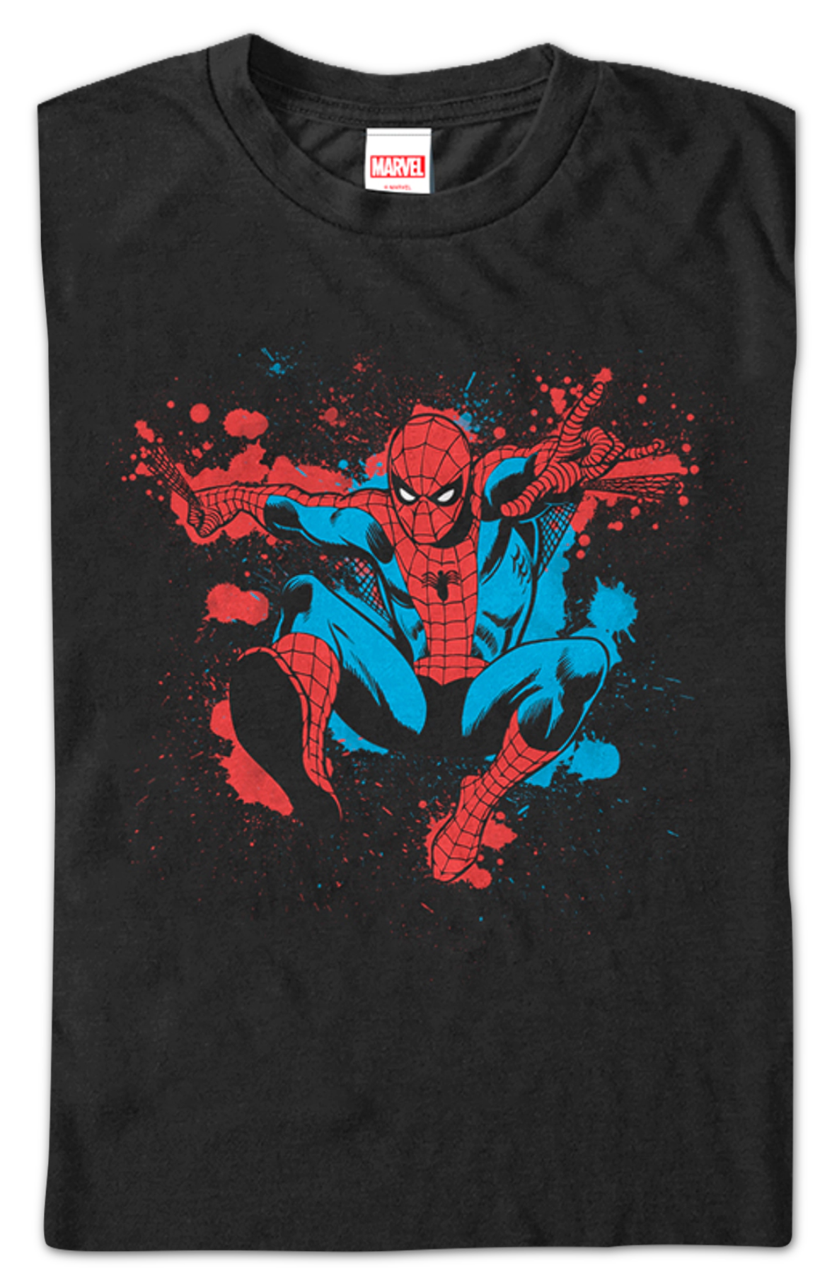 Paint Splatter Spider-Man T-Shirt