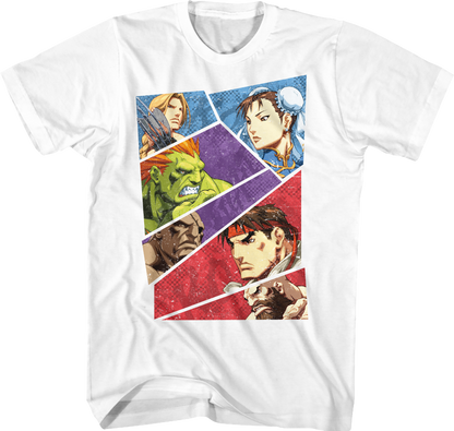 Panel Showdown Street Fighter T-Shirt