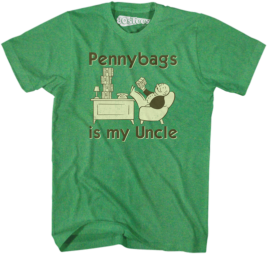 Pennybags is my Uncle Monopoly T-Shirt