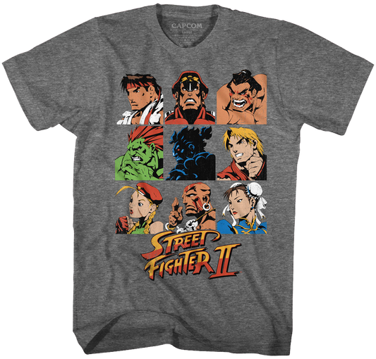 Player Select Street Fighter II T-Shirt