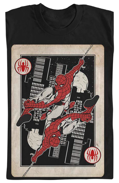 Playing Card Spider-Man T-Shirt