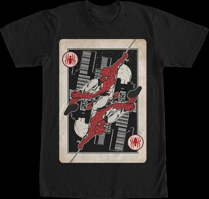 Playing Card Spider-Man T-Shirt