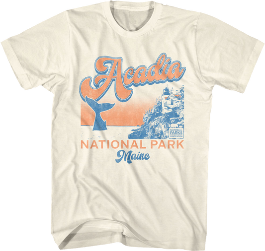 Postcard Acadia National Park T-Shirt