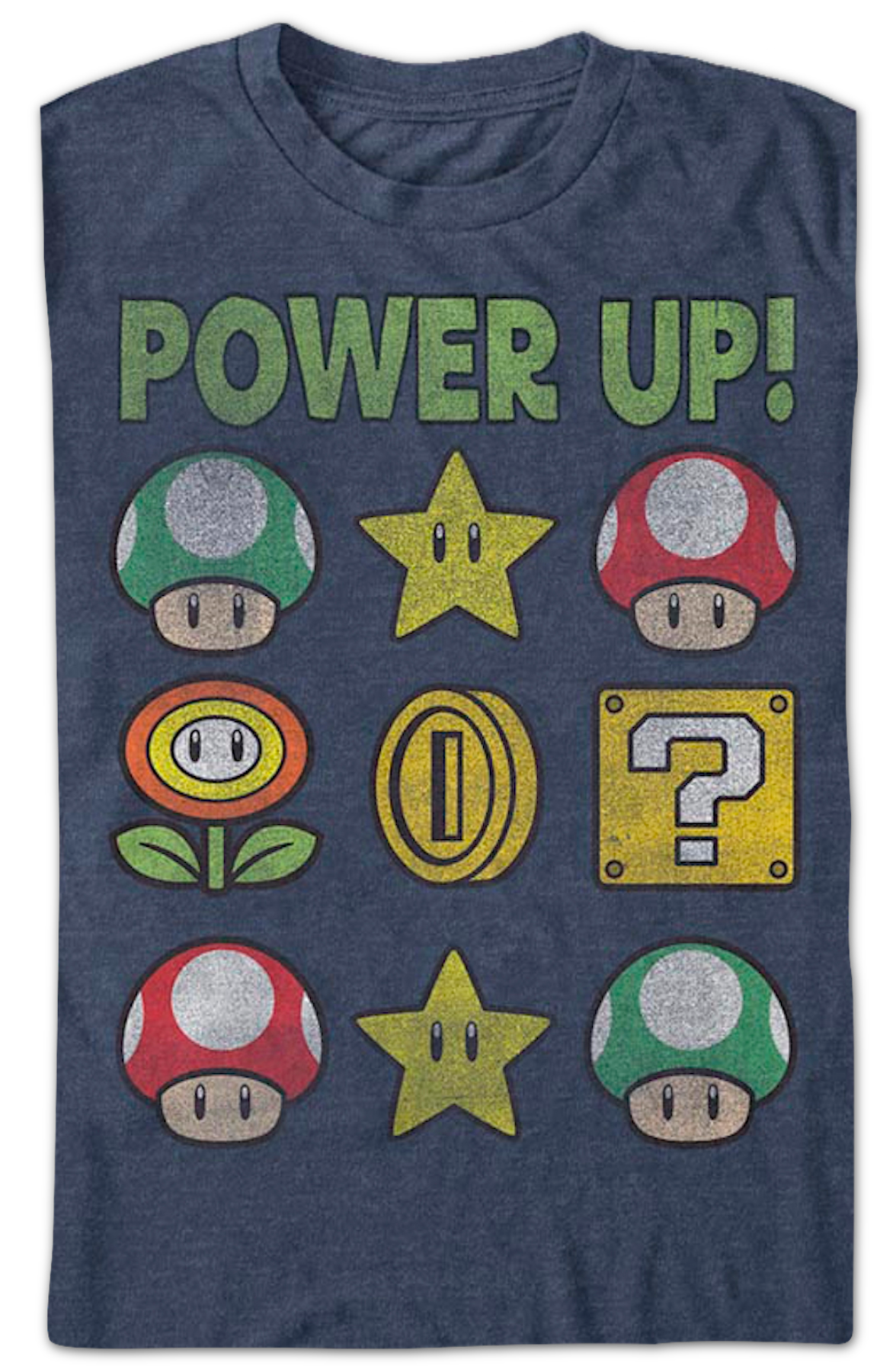 Power Up Super Mario Bros. T-Shirt