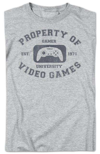 Property Of Video Games T-Shirt