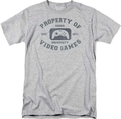 Property Of Video Games T-Shirt