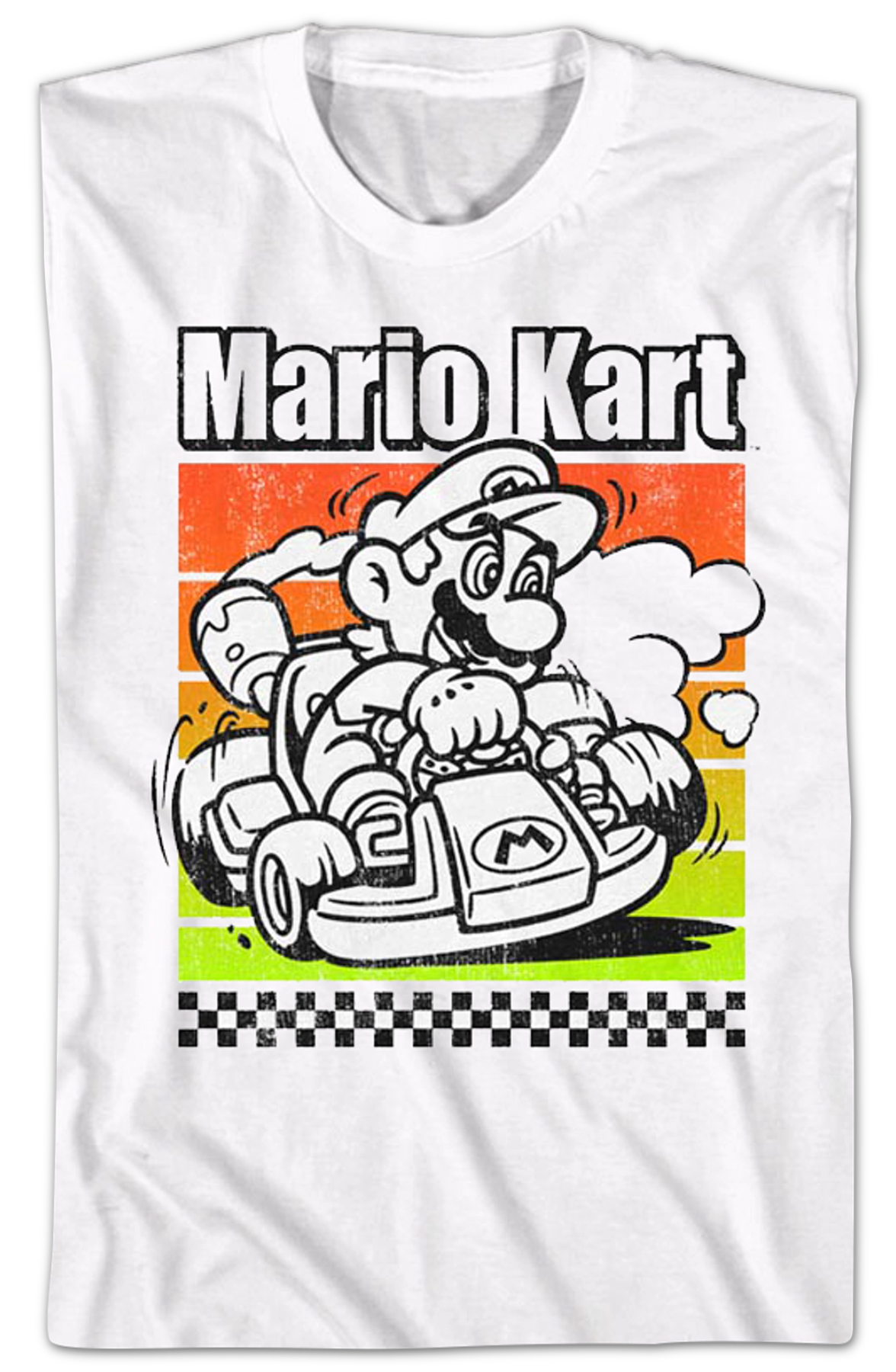 Race Track Mario Kart T-Shirt