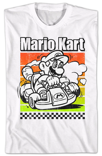 Race Track Mario Kart T-Shirt