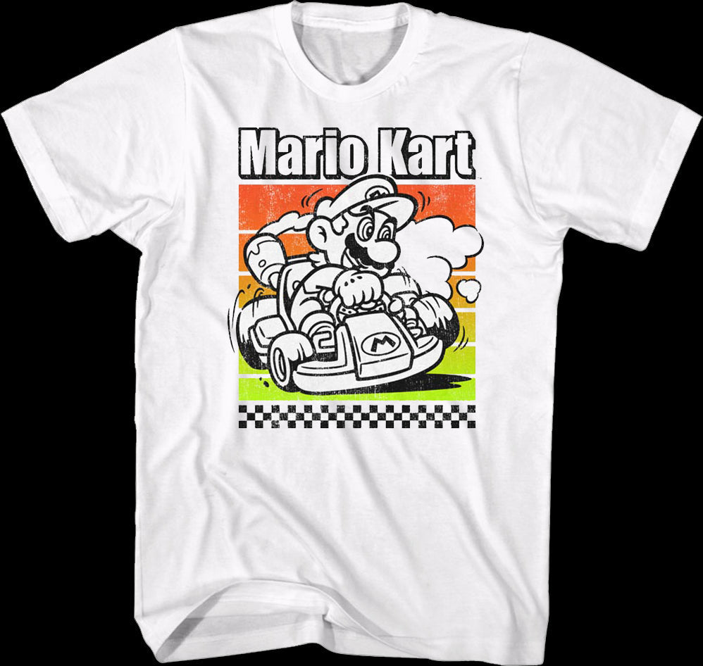 Race Track Mario Kart T-Shirt