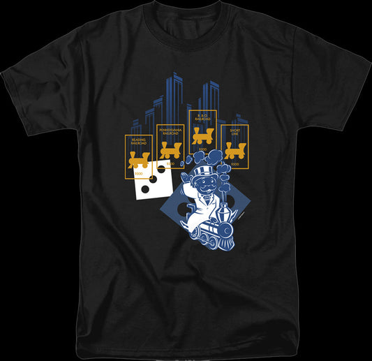 Railroads Monopoly T-Shirt