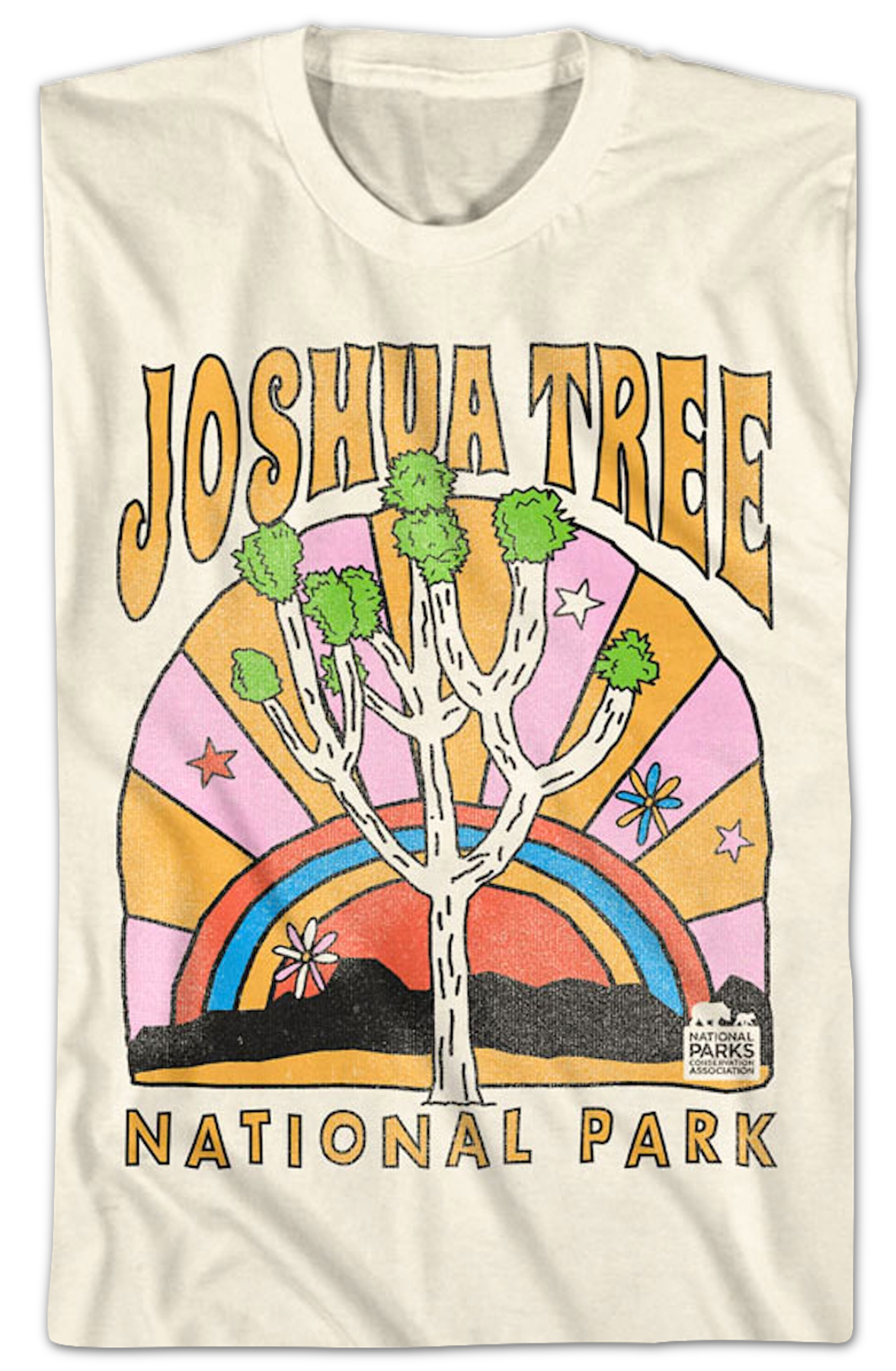Rainbow Joshua Tree National Park T-Shirt