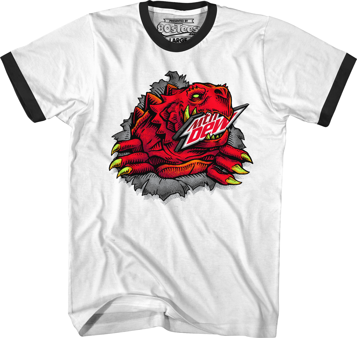 Red Ripper Mountain Dew T-Shirt