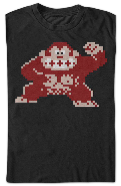 Retro 8-Bit Donkey Kong T-Shirt