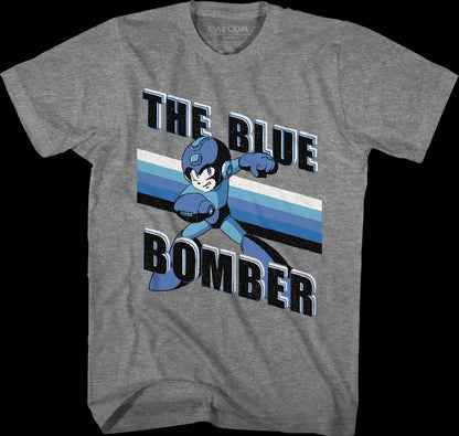 Retro Blue Bomber Mega Man T-Shirt