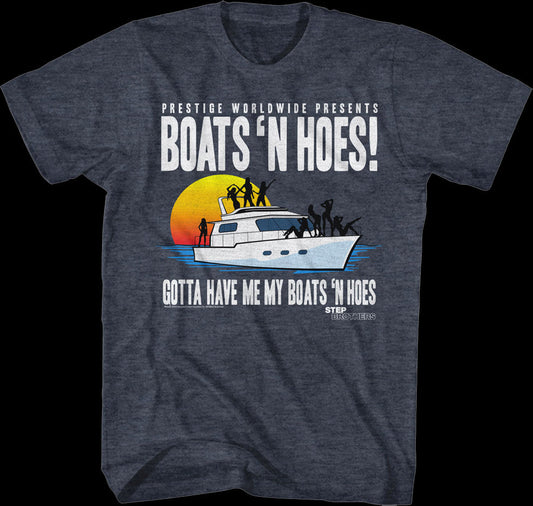 Retro Boats 'N Hoes Step Brothers T-Shirt