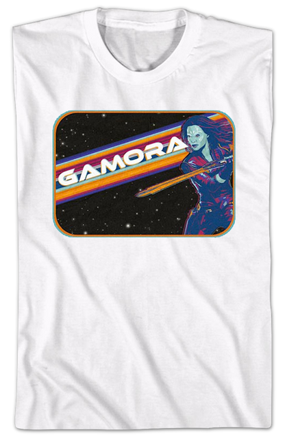 Retro Gamora Guardians Of The Galaxy Vol. 3 T-Shirt