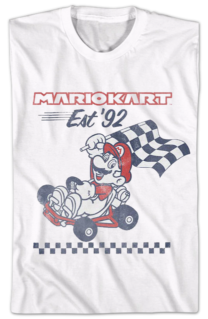 Retro Mario Kart Nintendo T-Shirt