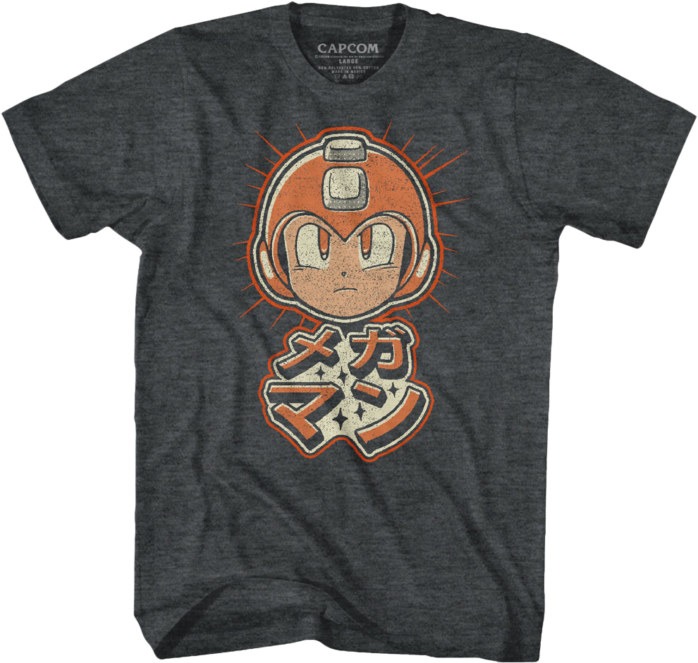 Retro Mega Man T-Shirt