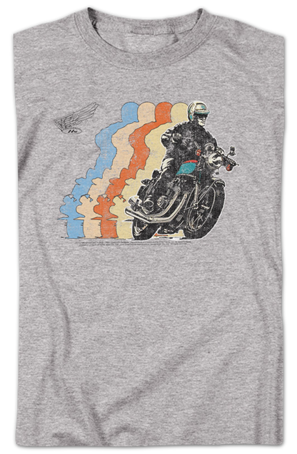 Retro Motorcycle Honda T-Shirt