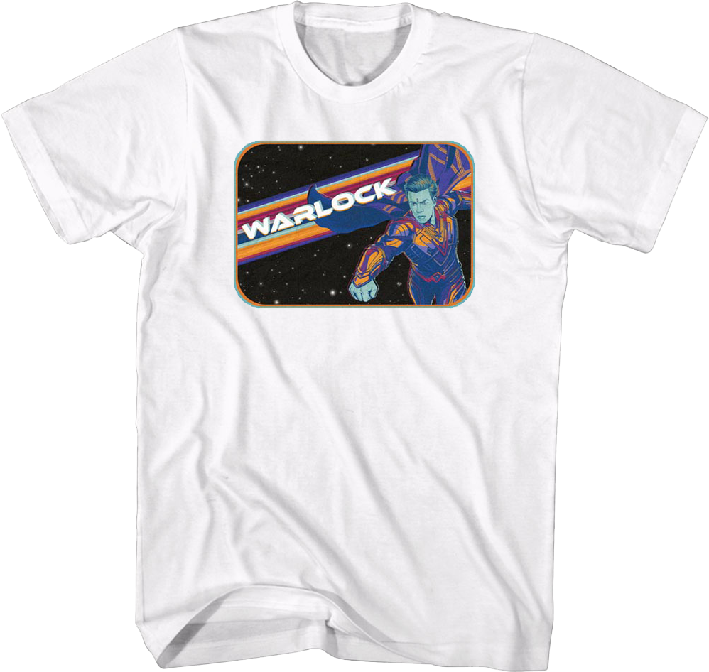 Retro Warlock Guardians Of The Galaxy Vol. 3 T-Shirt