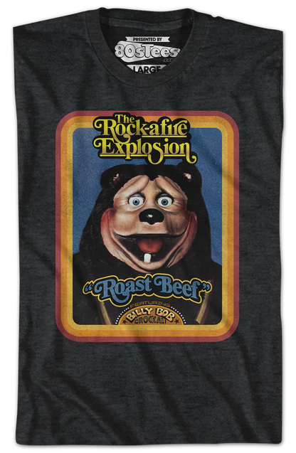 Roast Beef Rock-afire Explosion T-Shirt