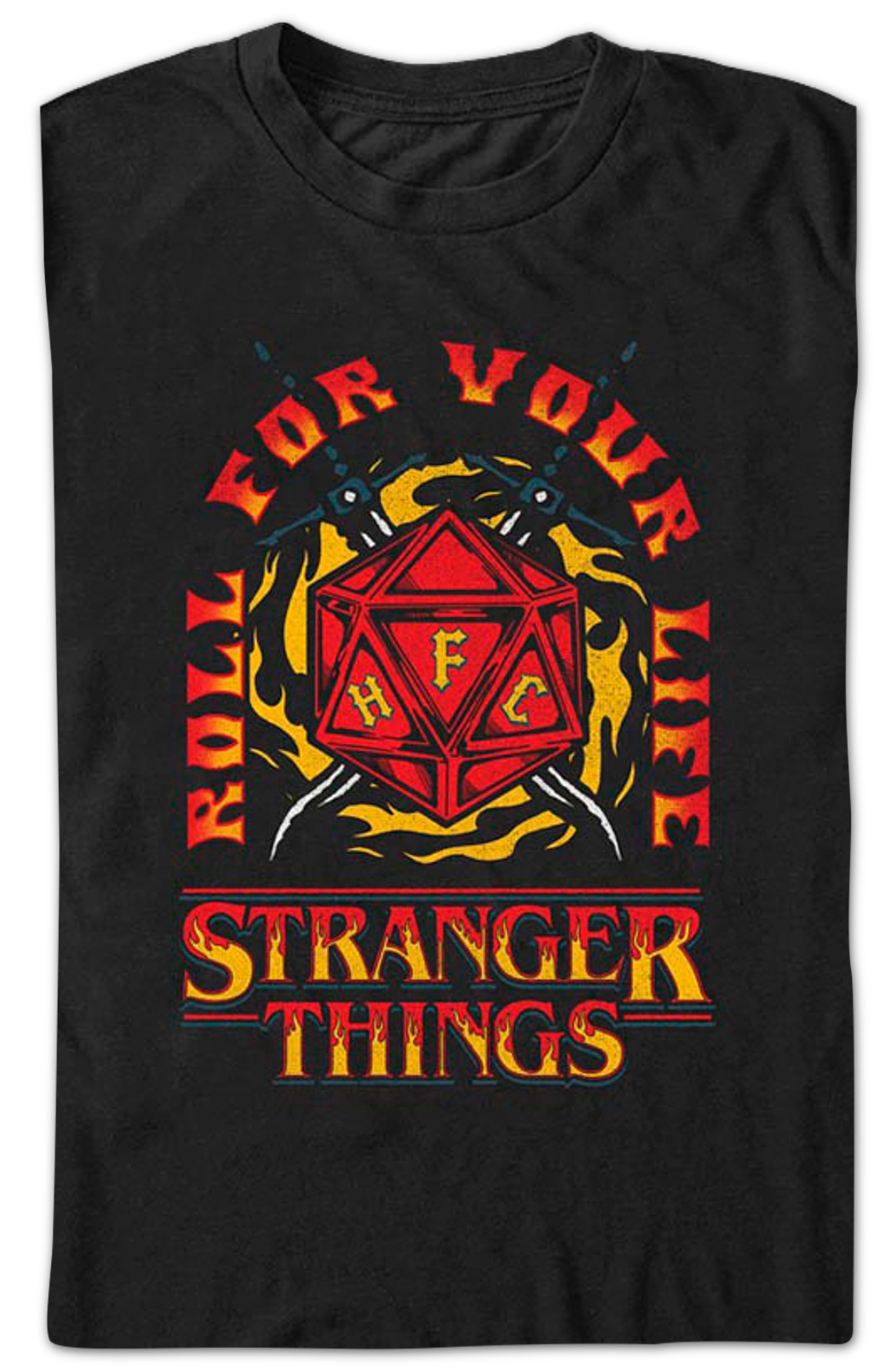 Roll For Your Life Stranger Things T-Shirt