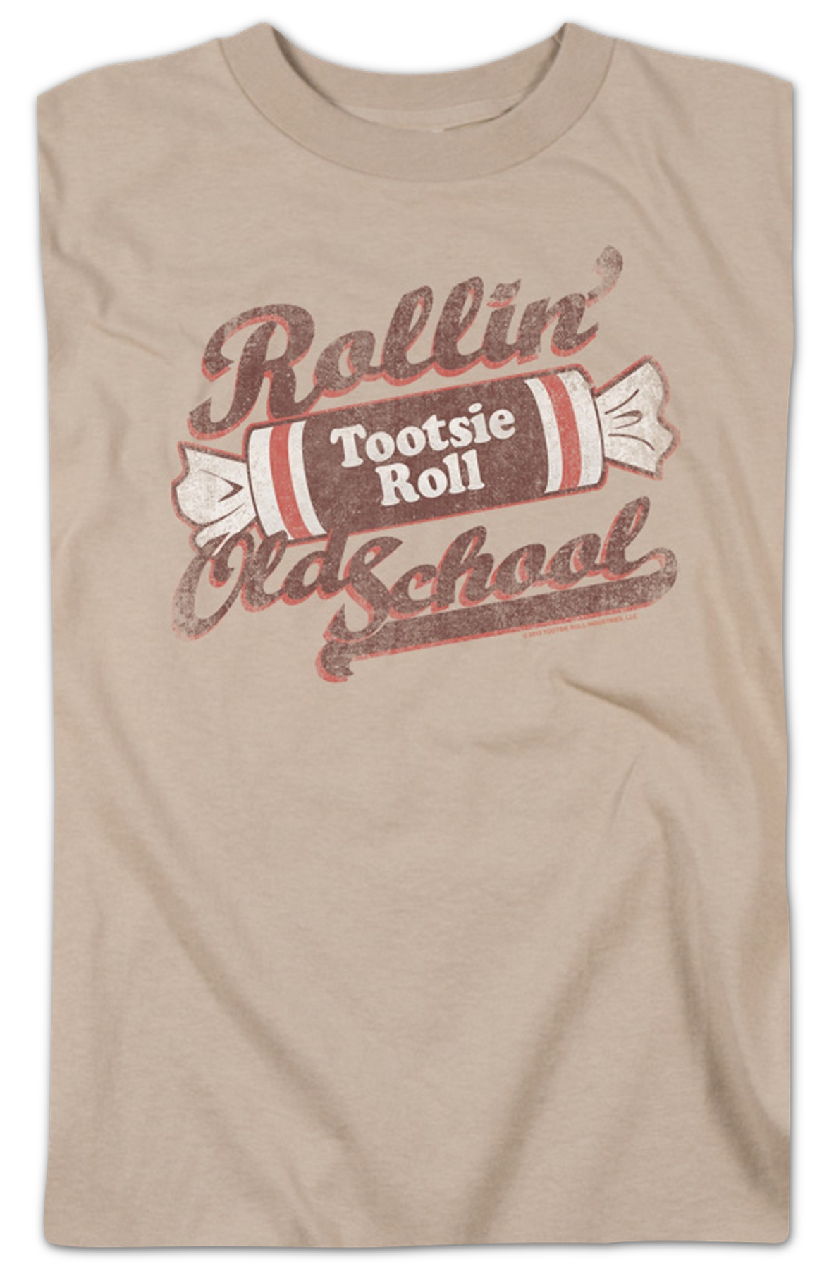 Rollin' Old School Tootsie Roll T-Shirt