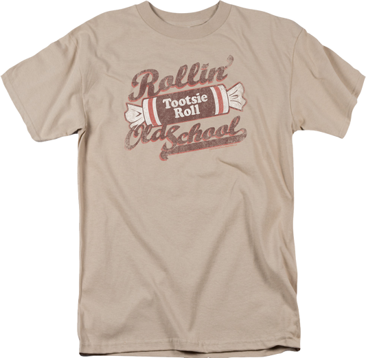Rollin' Old School Tootsie Roll T-Shirt