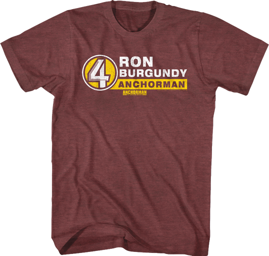 Ron Burgundy Anchorman T-Shirt