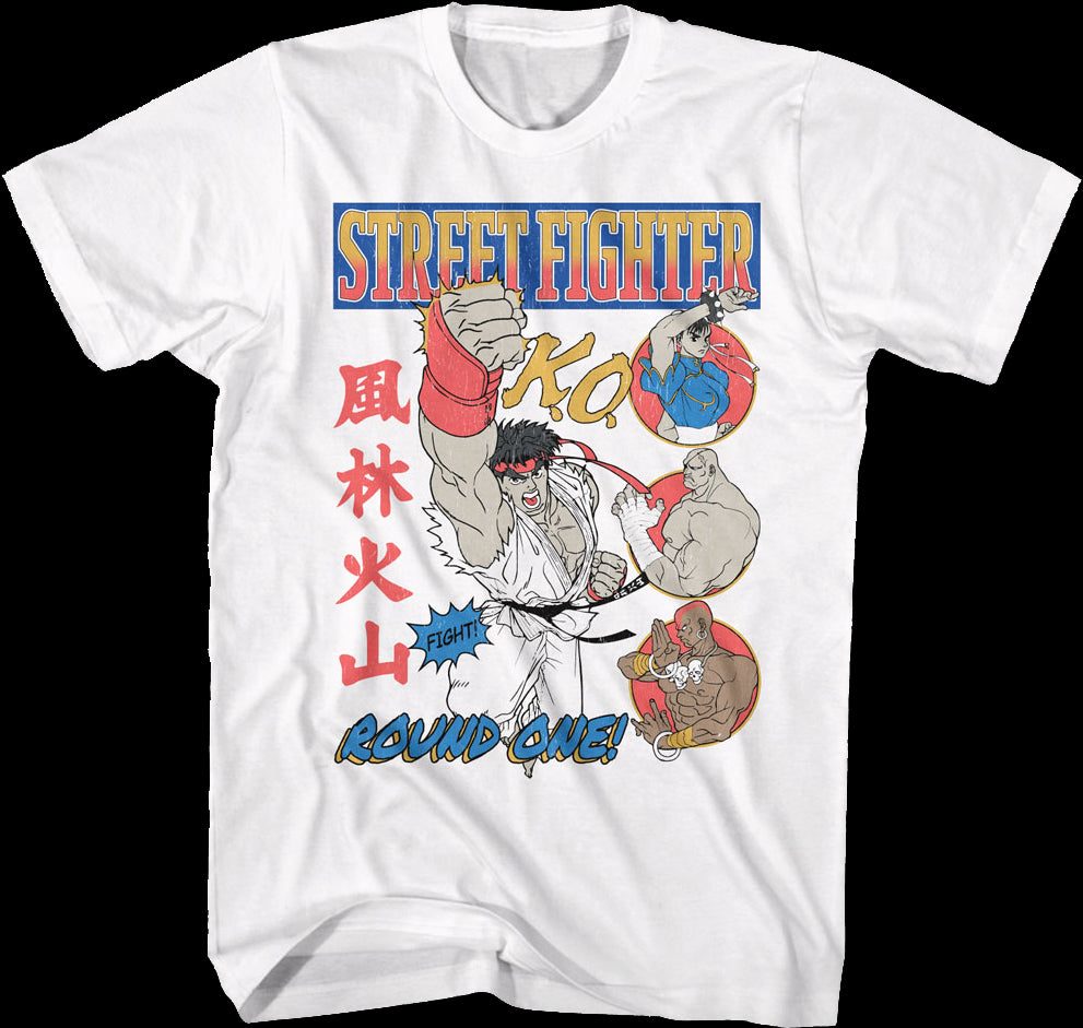 Round One Street Fighter T-Shirt