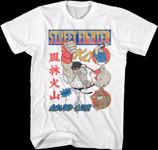 Round One Street Fighter T-Shirt